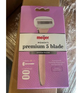 Meijer Women’s Premium 5 Blade Razor. 9870Boxes. EXW Los Angeles